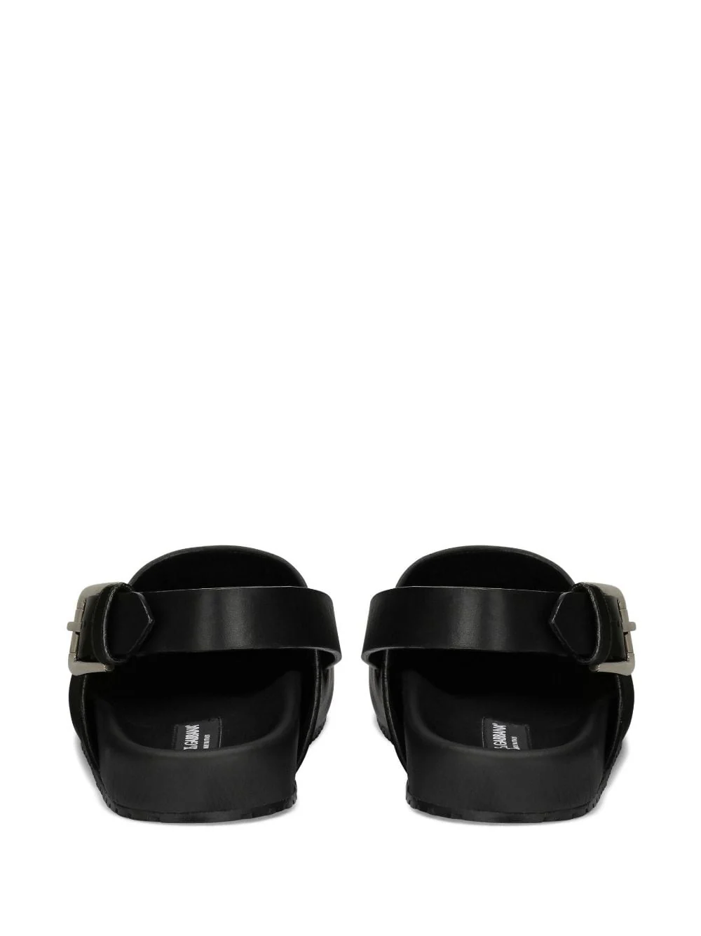Logo-Plaque Buckled Leather Sandals - Image 3