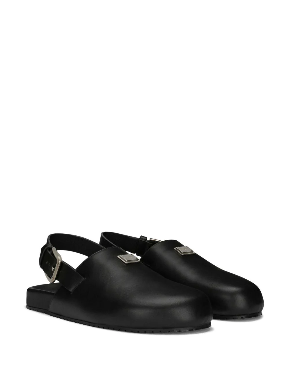 Logo-Plaque Buckled Leather Sandals - Image 4