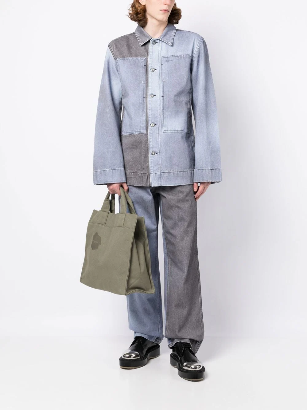 Logo-Print Canvas Tote Bag - Image 5