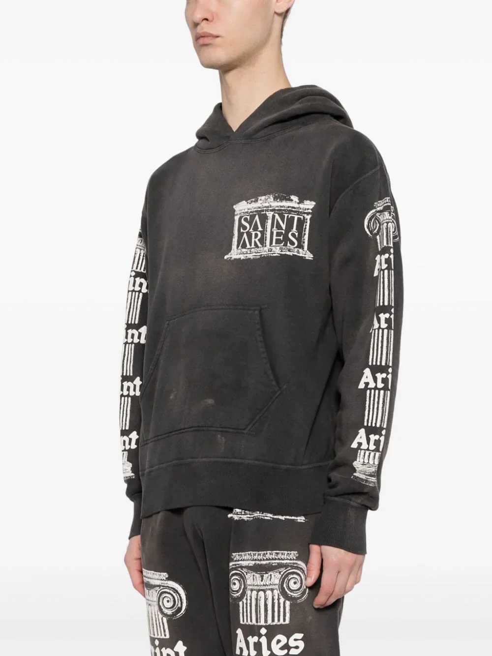 Logo-Print Cotton Hoodie - Image 3
