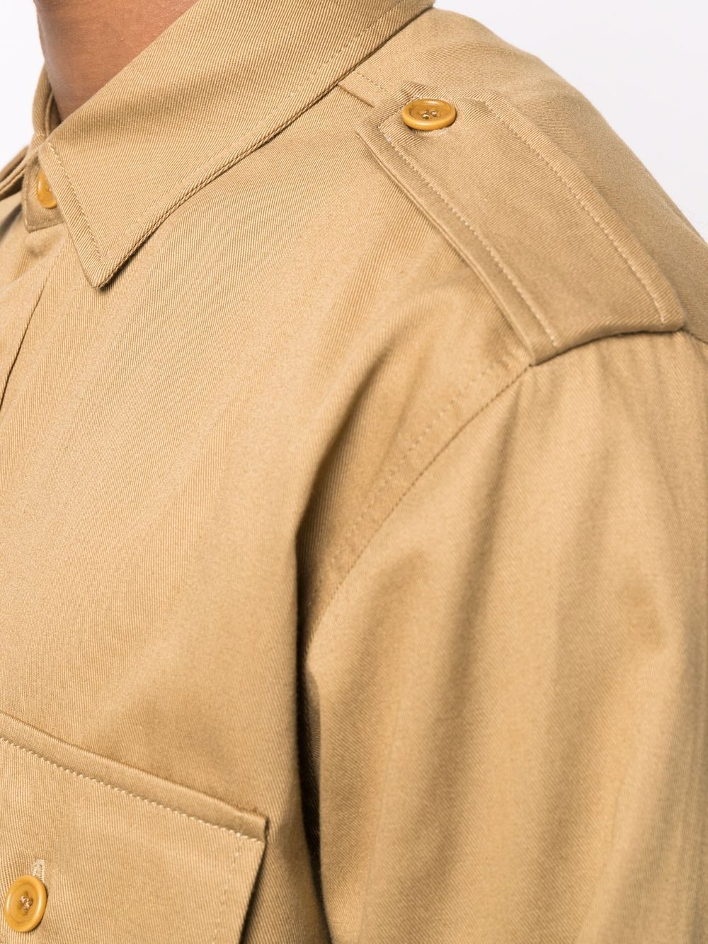 Logo-Print Cotton Shirt - Image 3