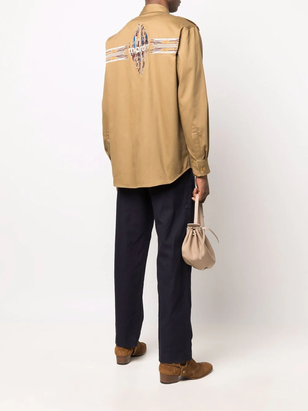 Logo-Print Cotton Shirt - Image 4