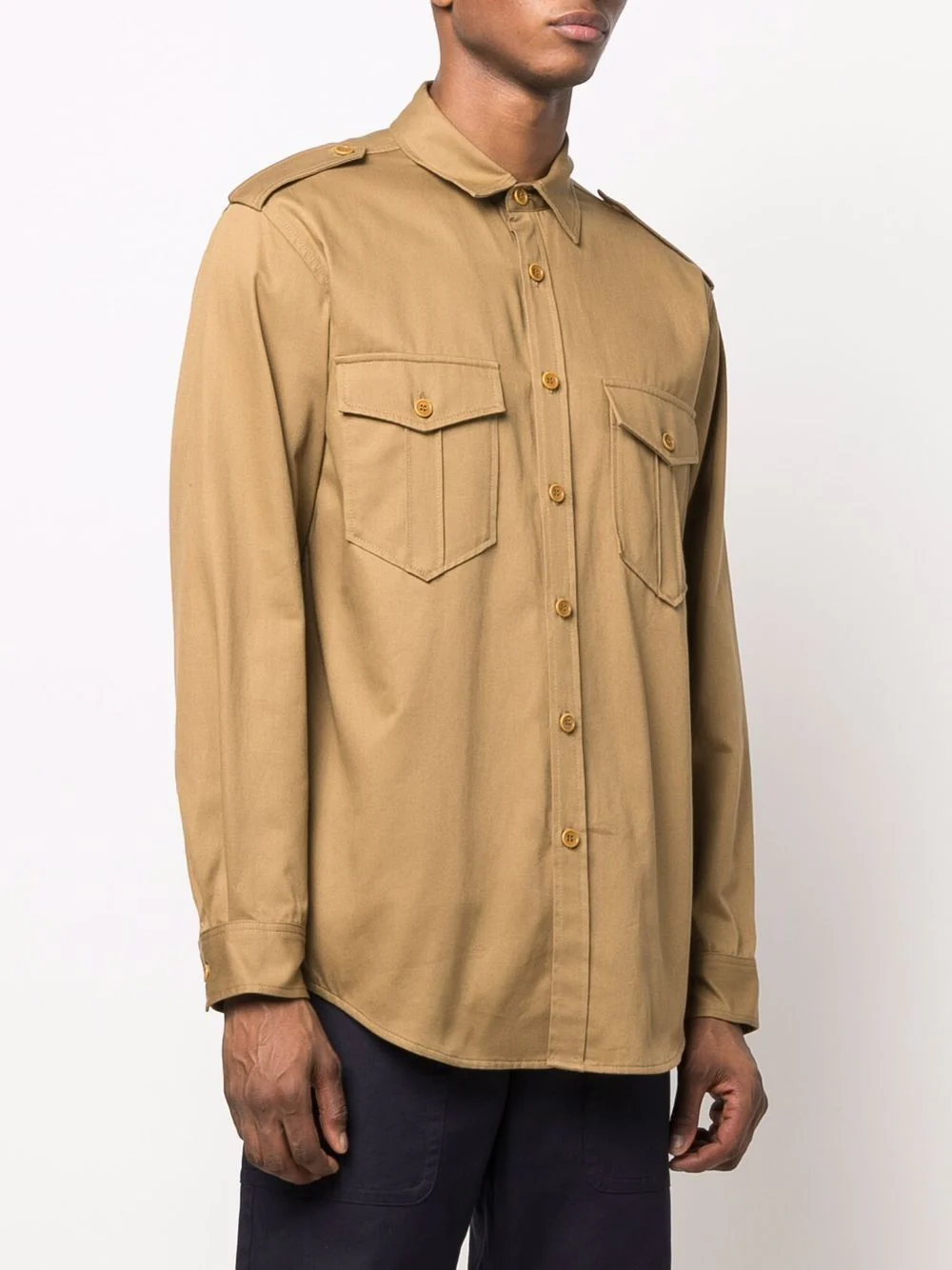 Logo-Print Cotton Shirt - Image 5