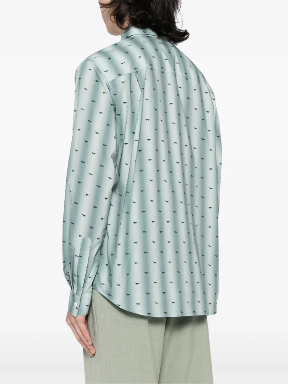 Logo-Print Cotton Shirt - Image 3