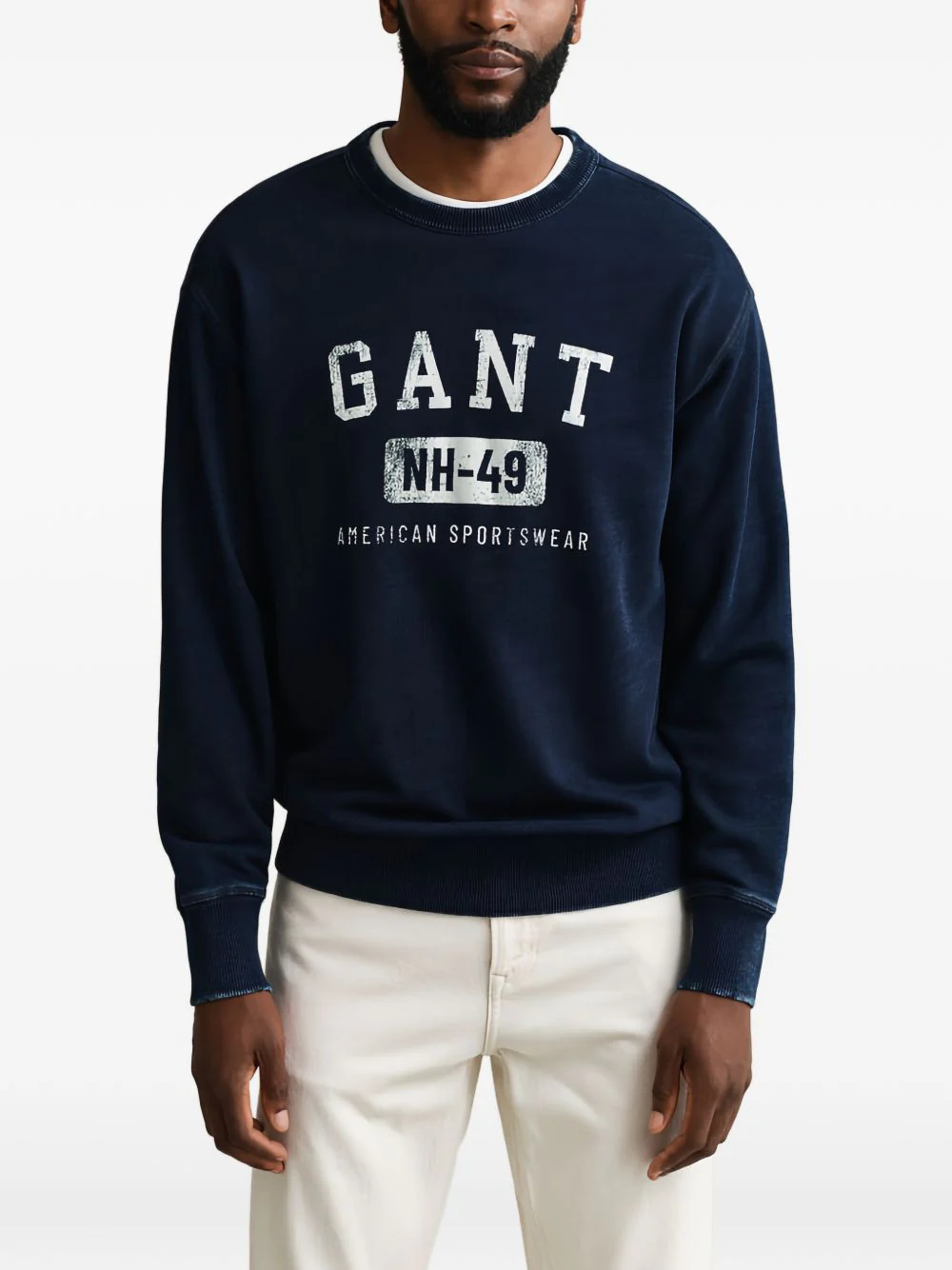 Logo-Print Crew-Neck Sweatshirt - Image 4
