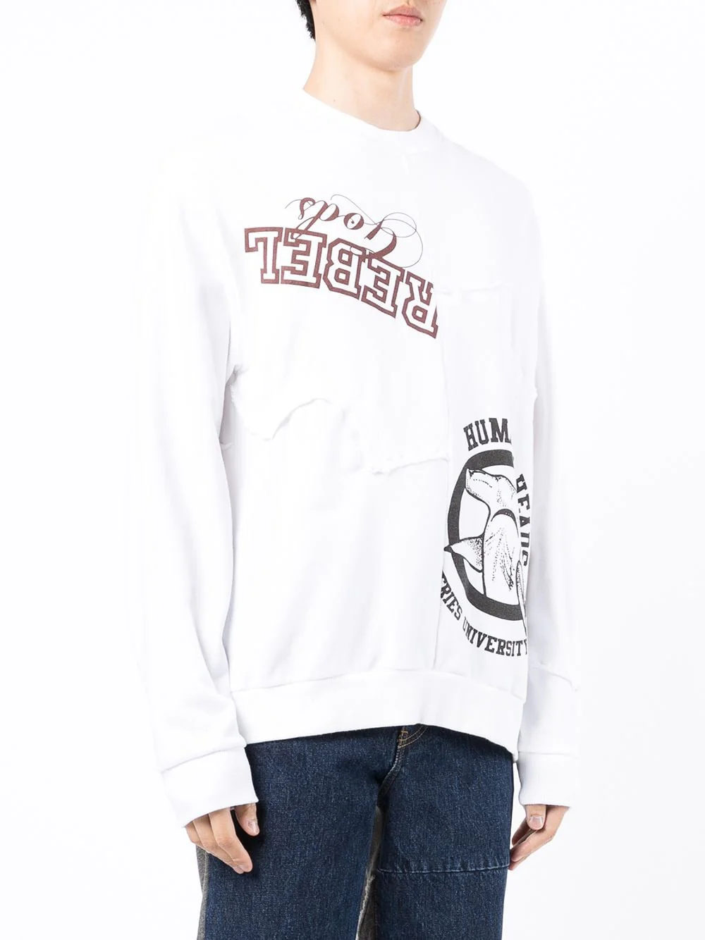 Logo-Print Crew Neck Sweatshirt - Image 4