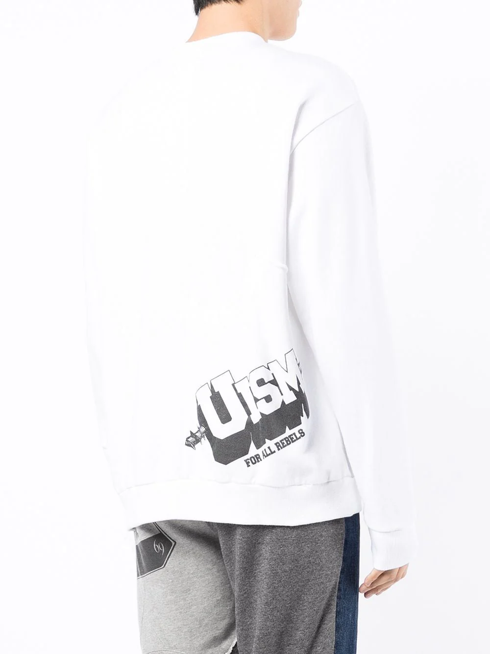 Logo-Print Crew Neck Sweatshirt - Image 5