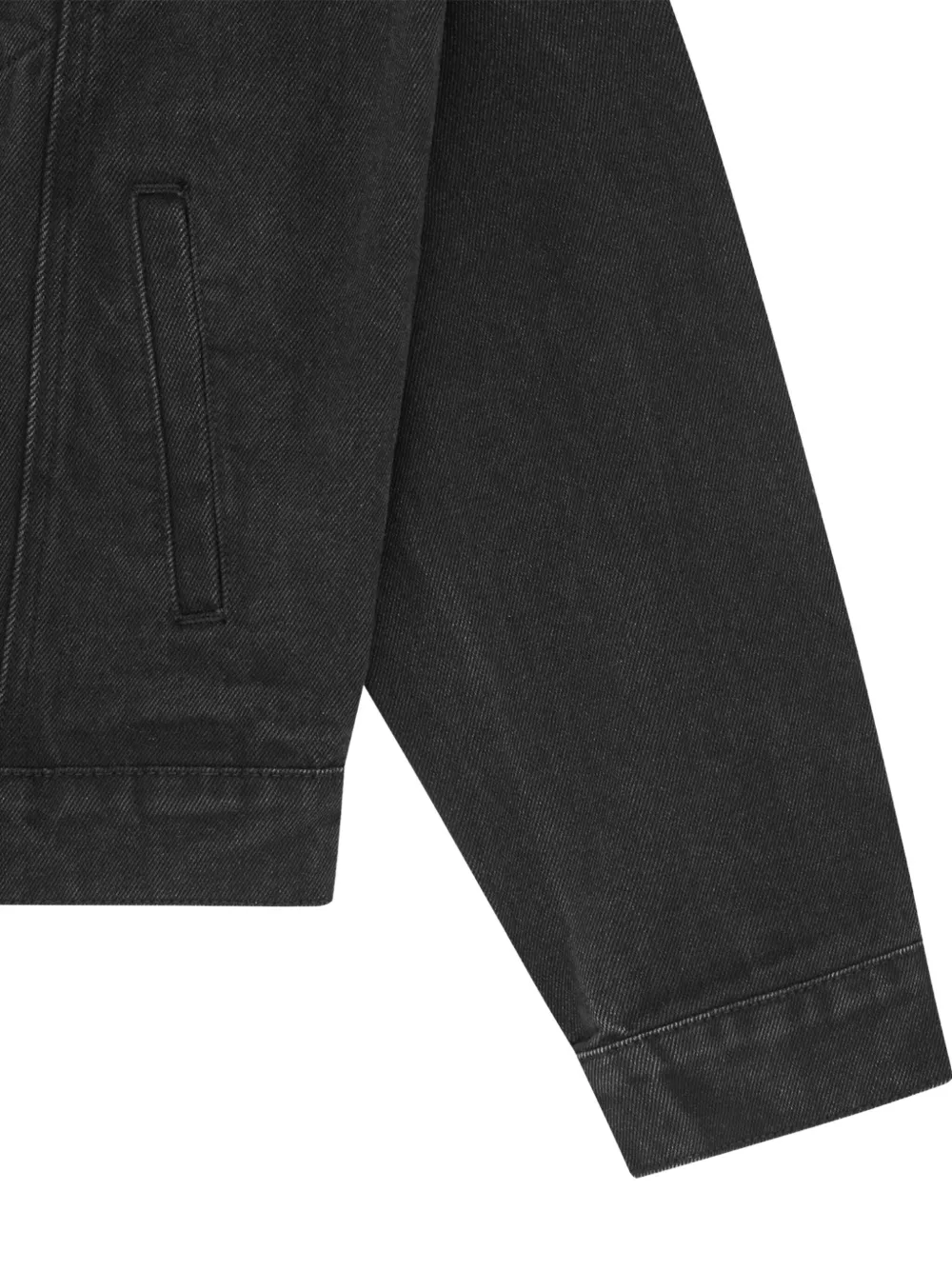 Logo Print Denim Jacket - Image 4