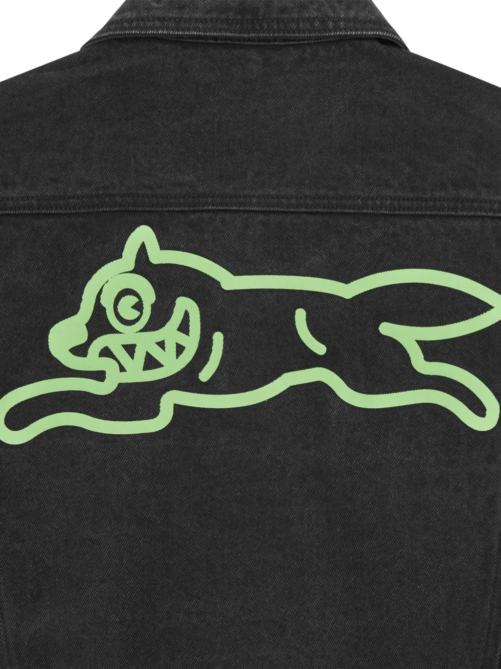 Logo Print Denim Jacket - Image 5