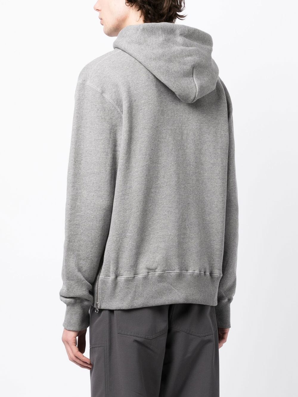 Logo Print Drawstring Hoodie - Image 4