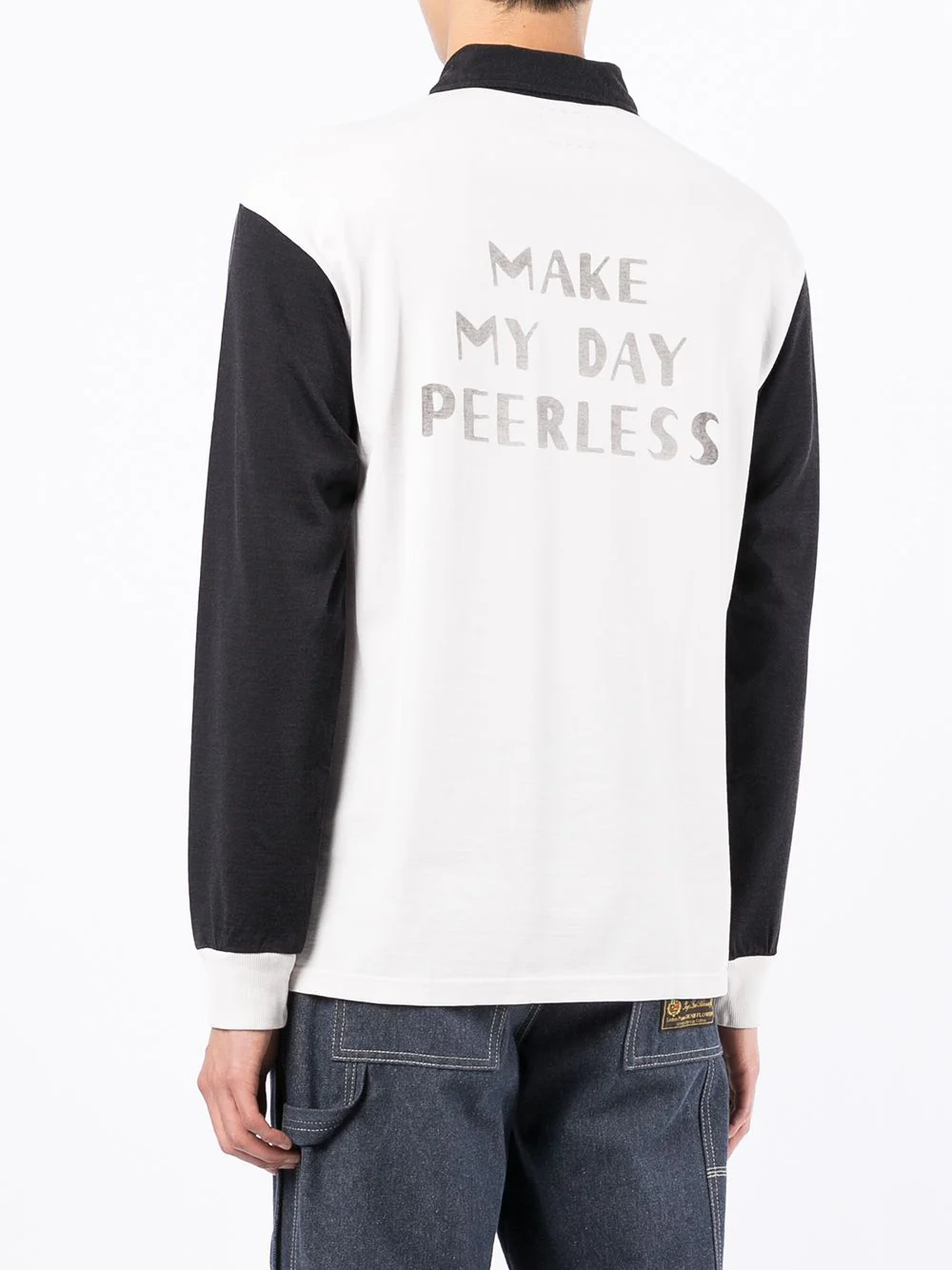 Logo-Print Half-Zip Sweatshirt - Image 4