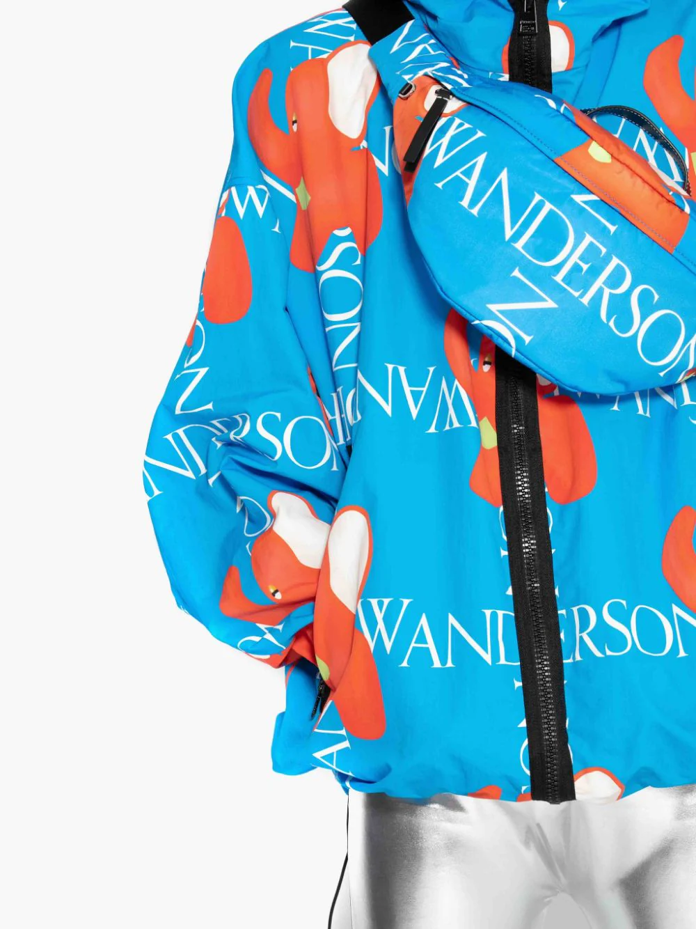 Logo-Print Hooded Jacket - Image 4