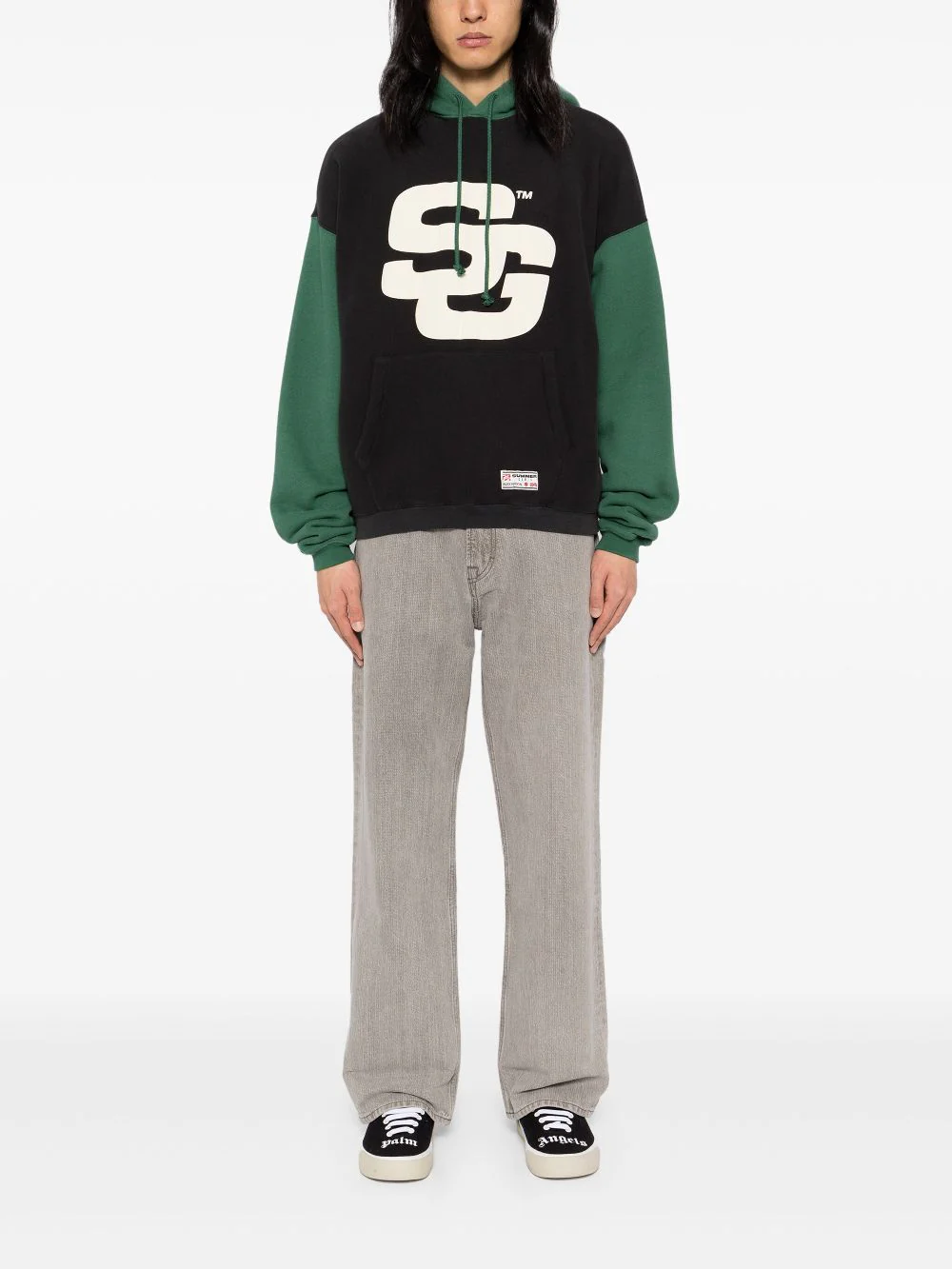 Logo Print Hoodie - Image 2