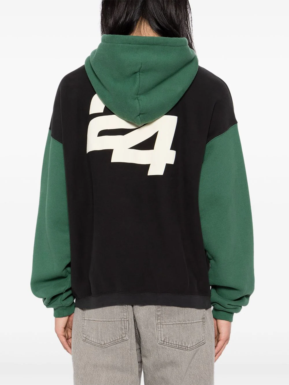 Logo Print Hoodie - Image 3