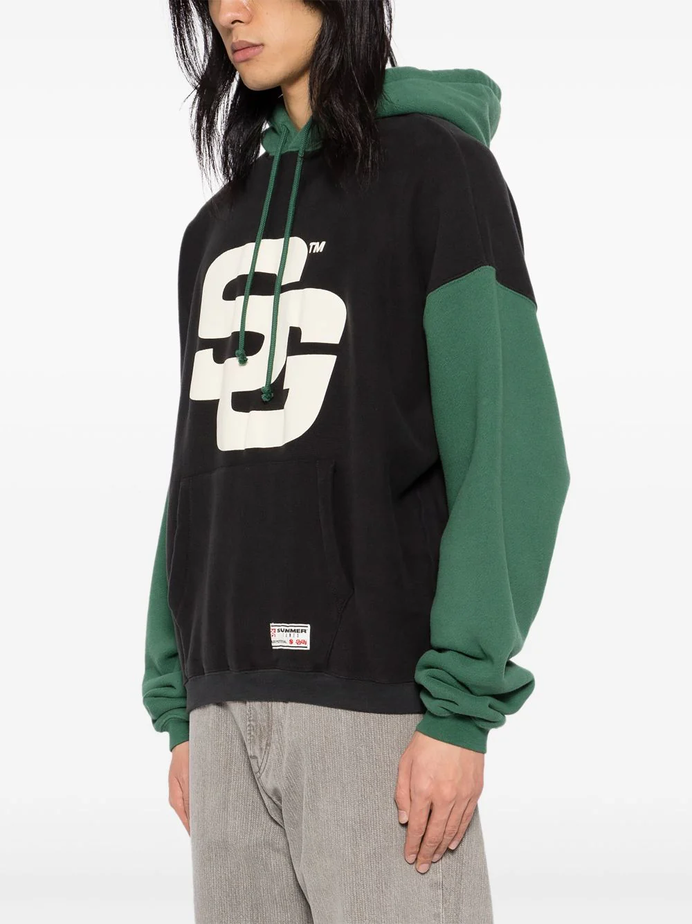 Logo Print Hoodie - Image 4
