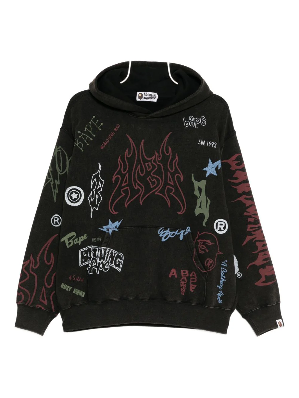 Logo-Print Hoodie