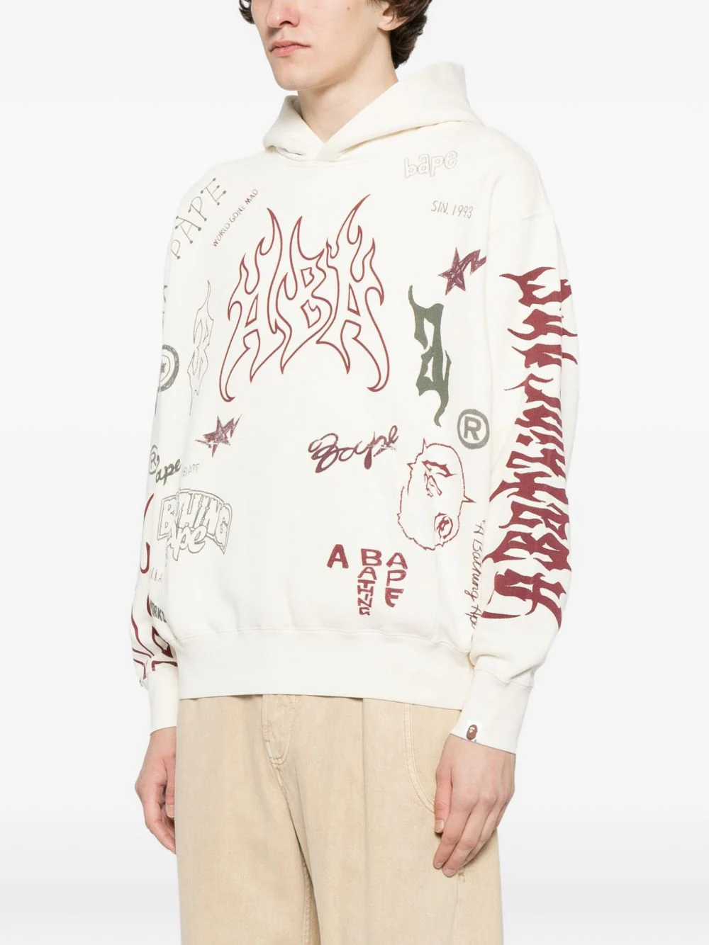 Logo-Print Hoodie - Image 3