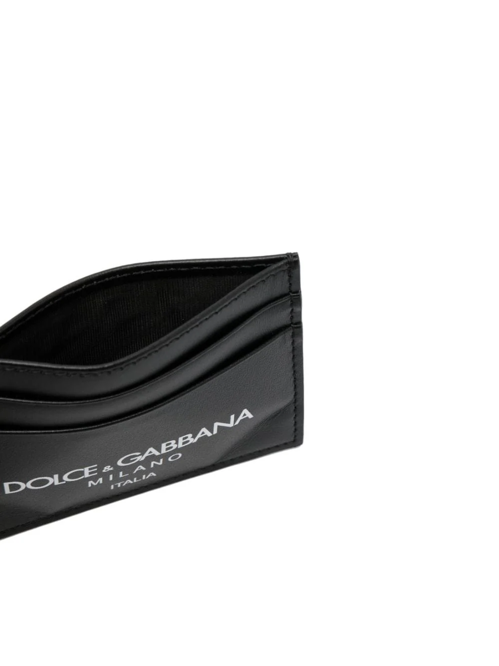 Logo-Print Leather Card Holder - Image 2