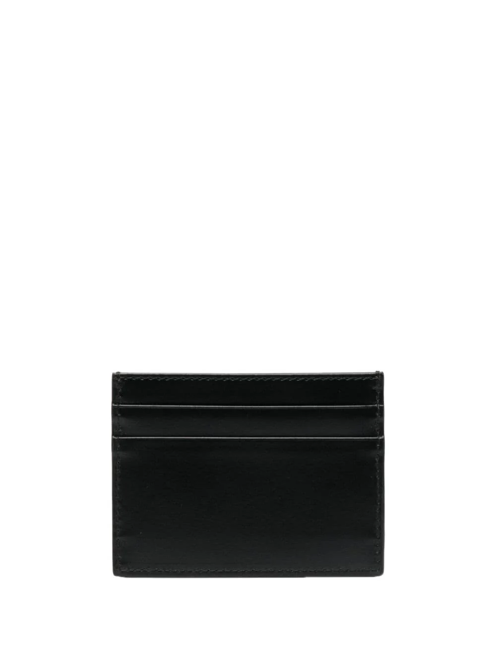 Logo-Print Leather Card Holder - Image 3