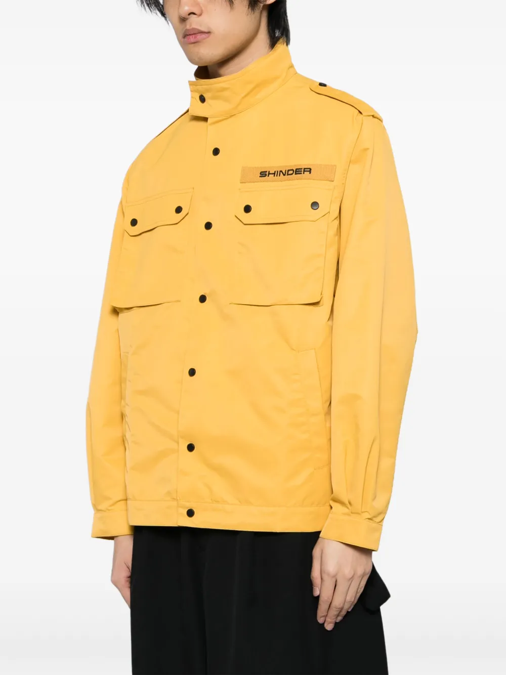 Logo-Print Nylon Jacket - Image 3