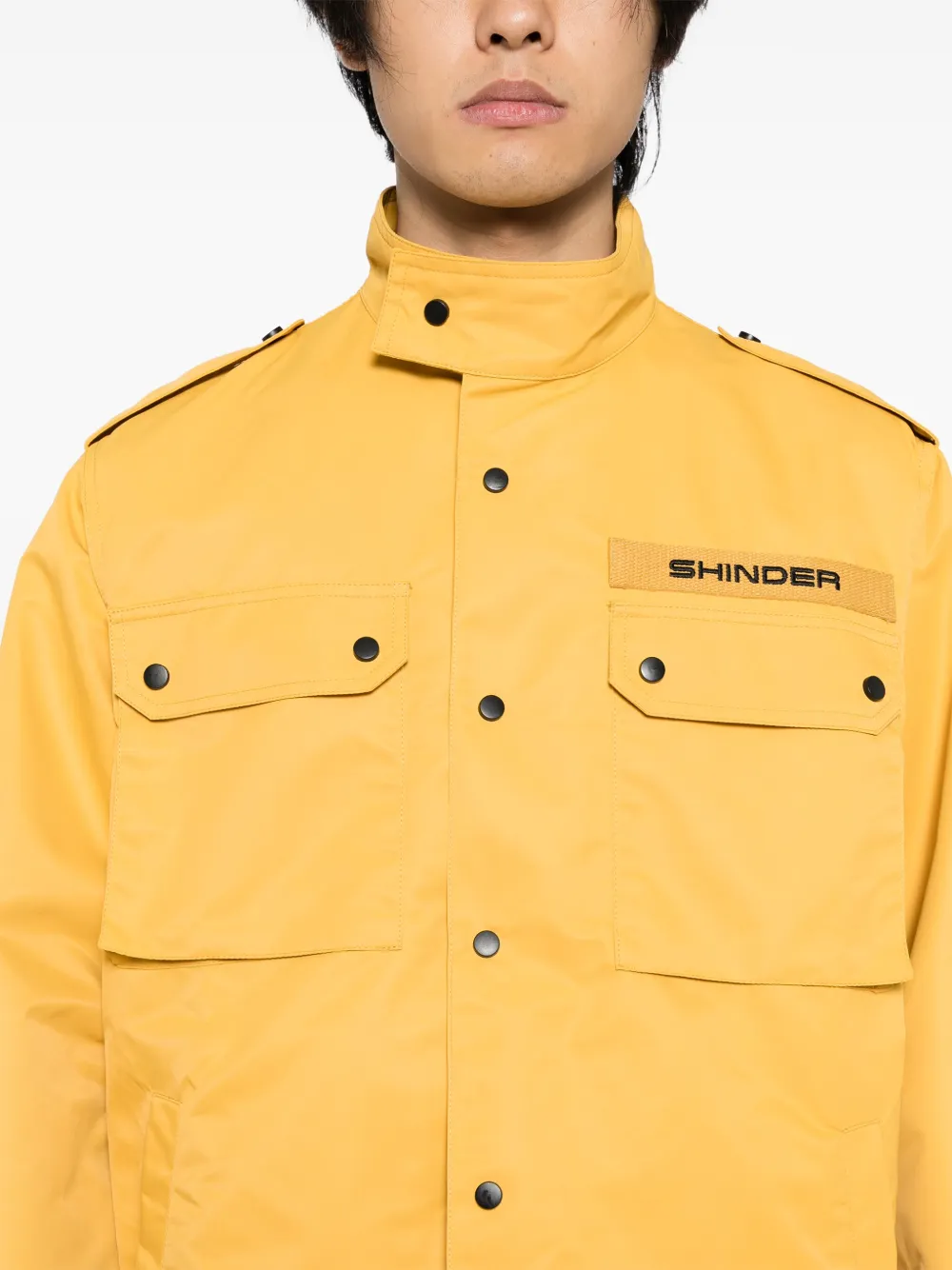 Logo-Print Nylon Jacket - Image 4