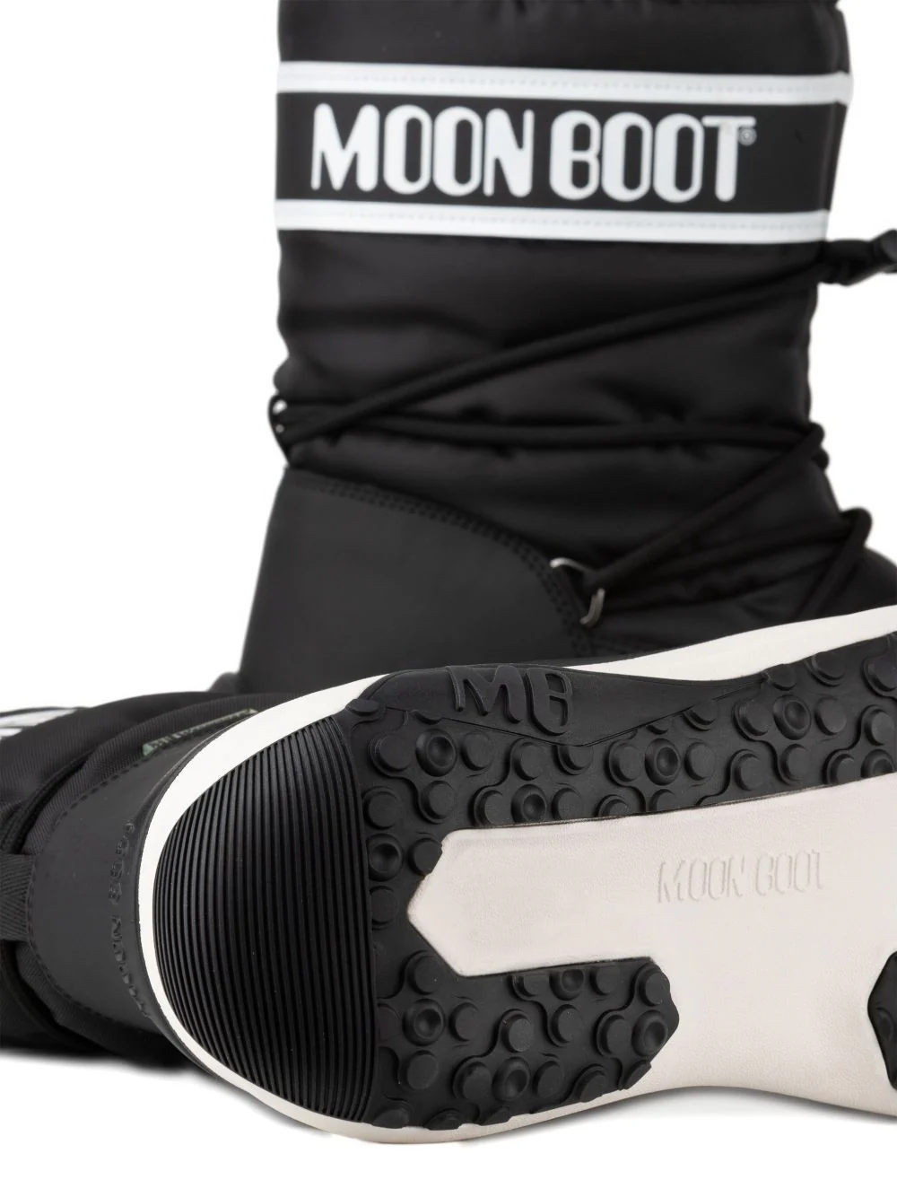 Logo-Print Platform Boots - Image 2