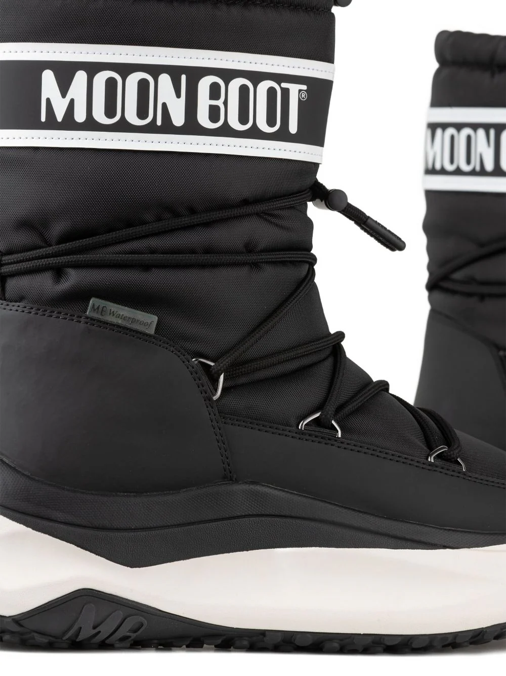 Logo-Print Platform Boots - Image 4