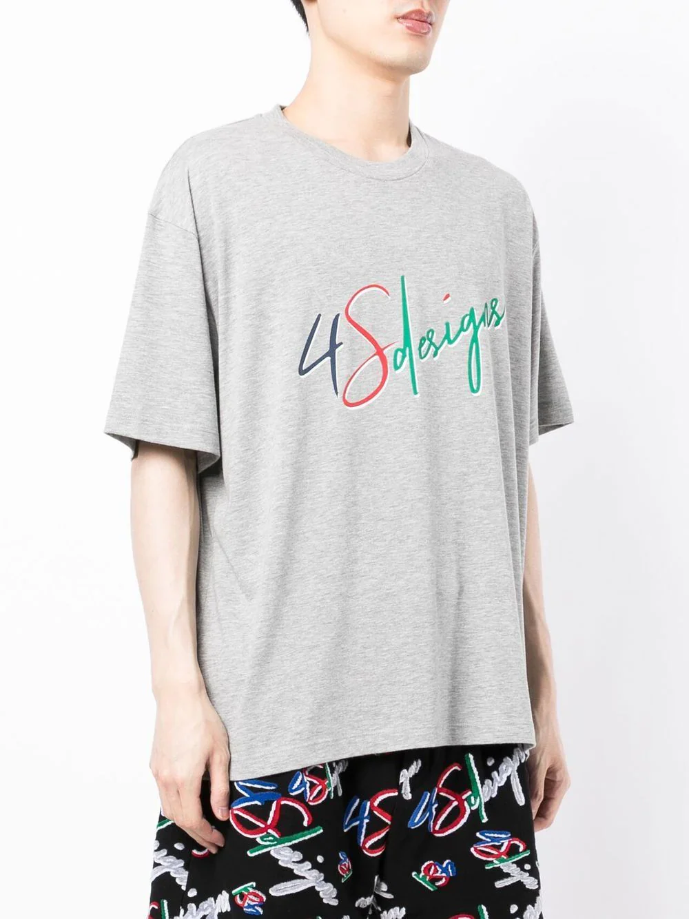 Logo-Print Short-Sleeve T-Shirt - Image 3