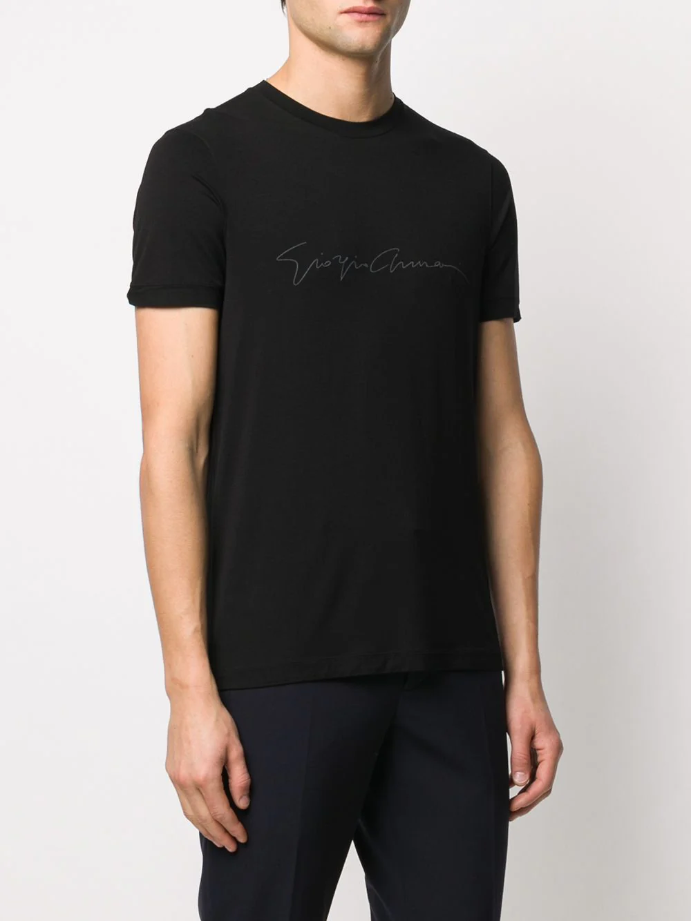 Logo-Print Slim-Fit T-Shirt - Image 3