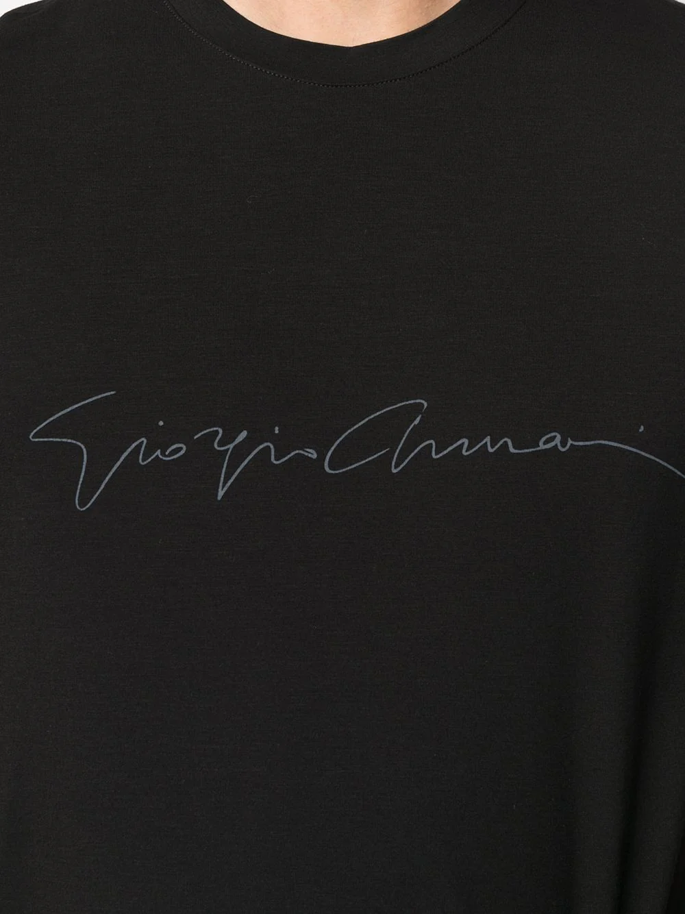 Logo-Print Slim-Fit T-Shirt - Image 5