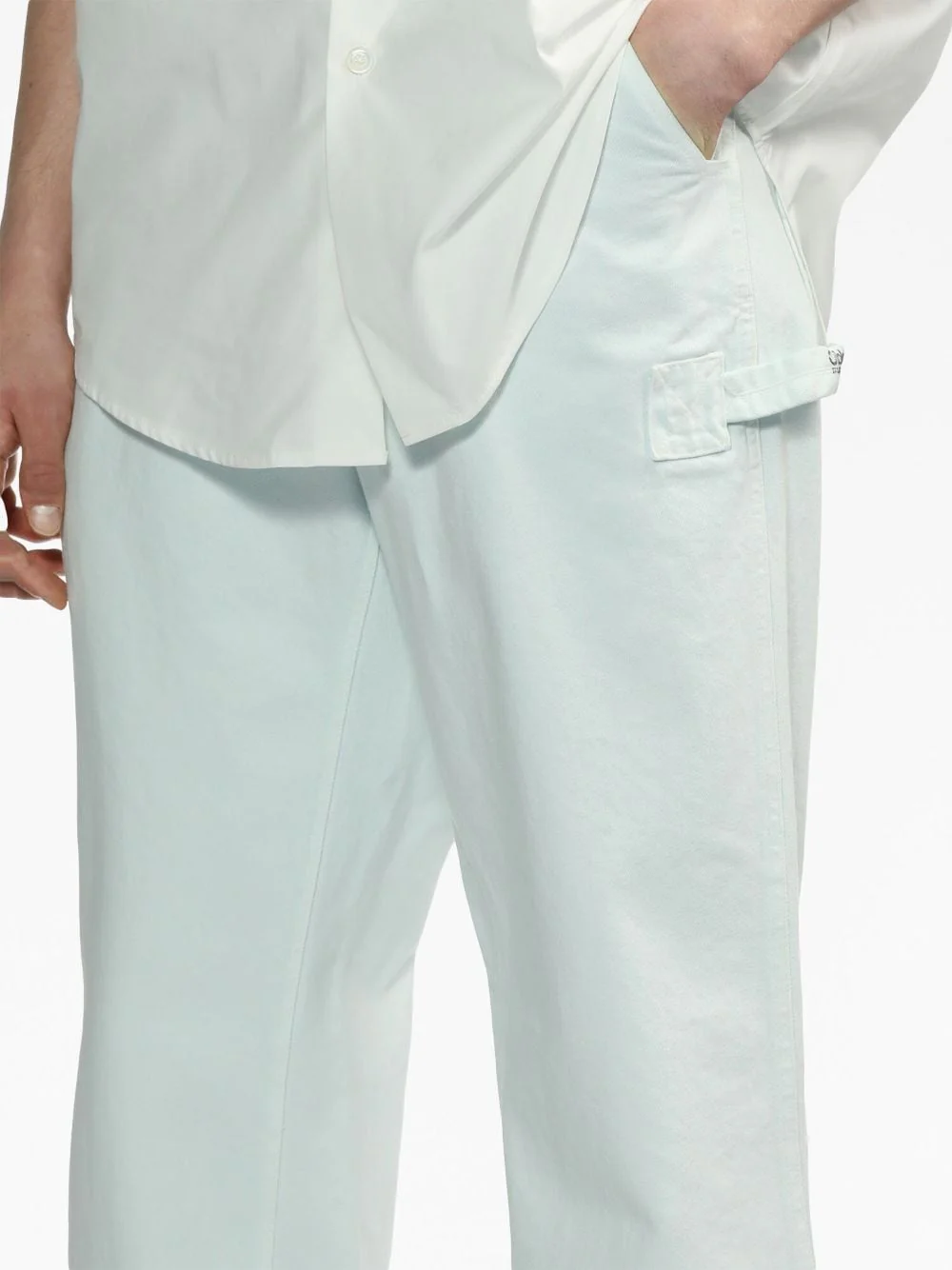 Logo-Print Straight-Leg Jeans - Image 4