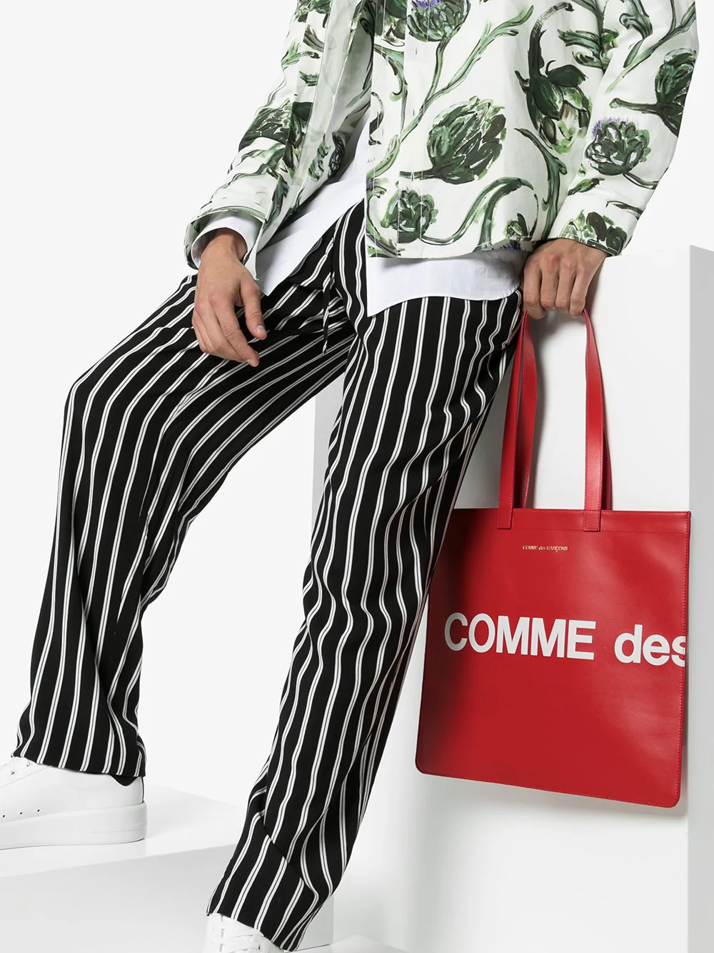 Logo Print Tote Bag - Image 4