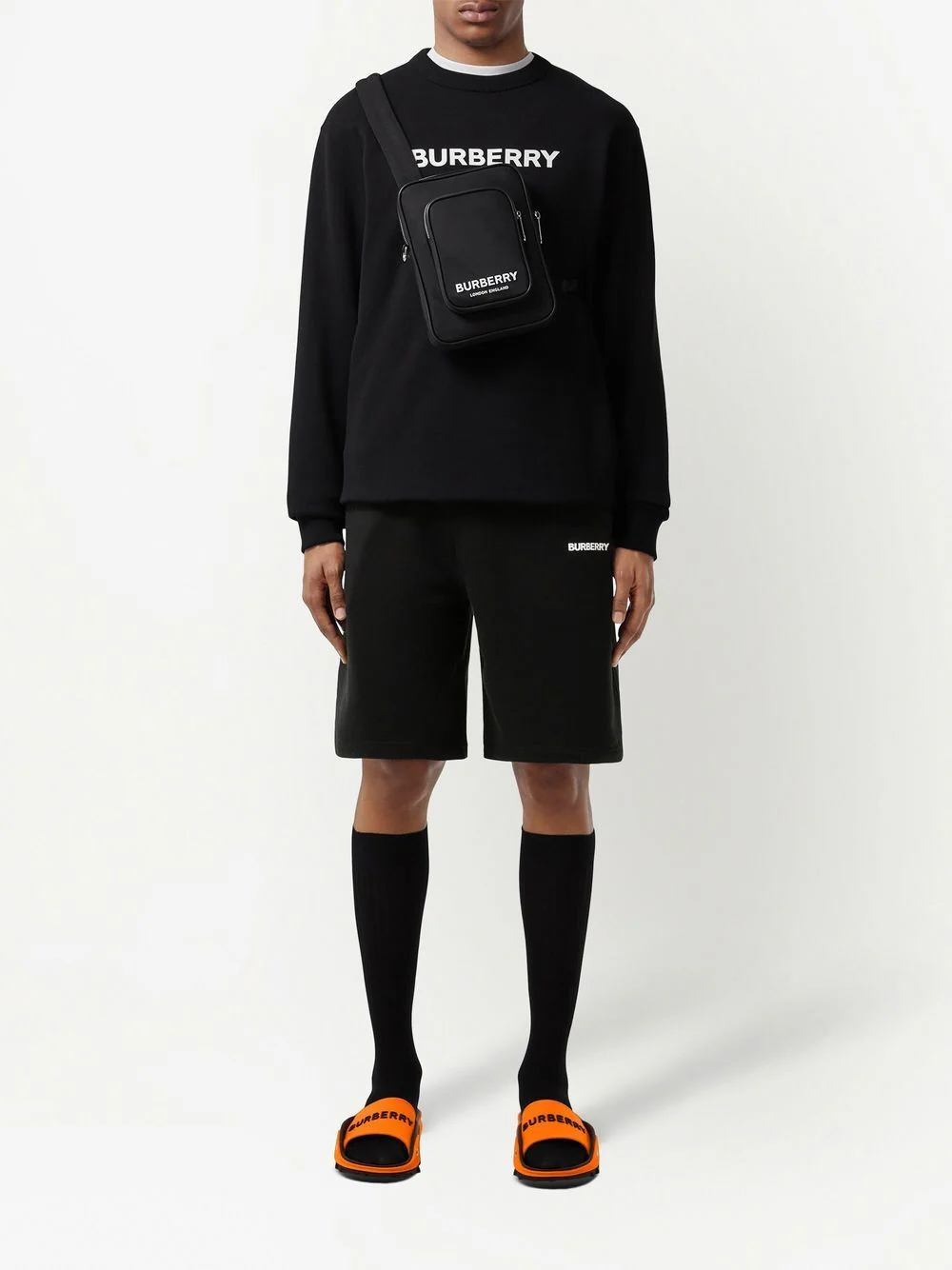 Logo-Print Track Shorts - Image 3