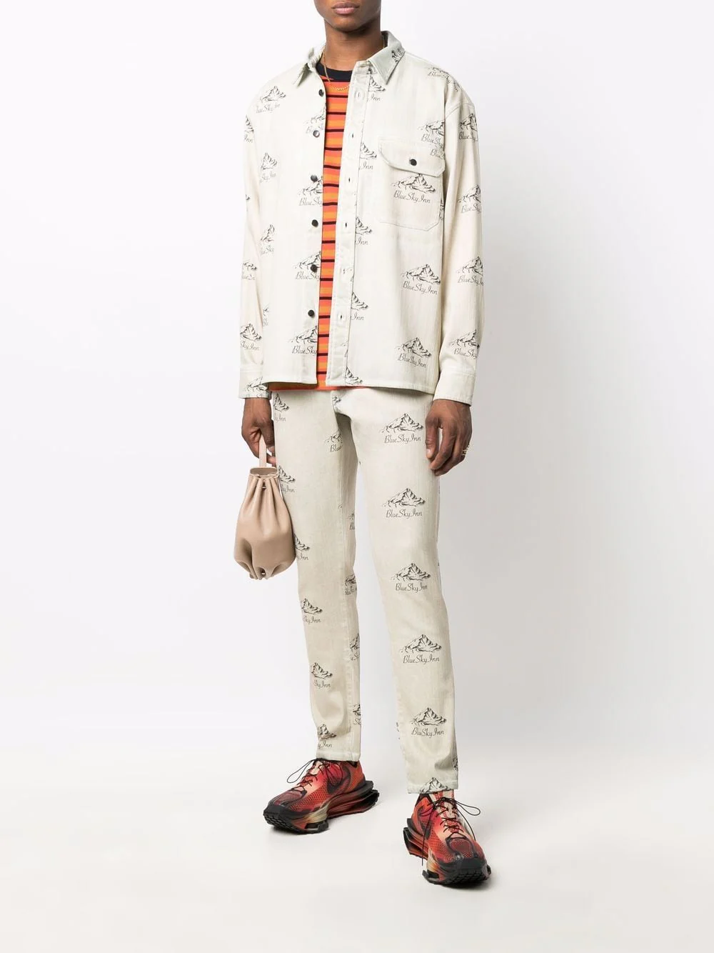 Logo Print Trousers - Image 4