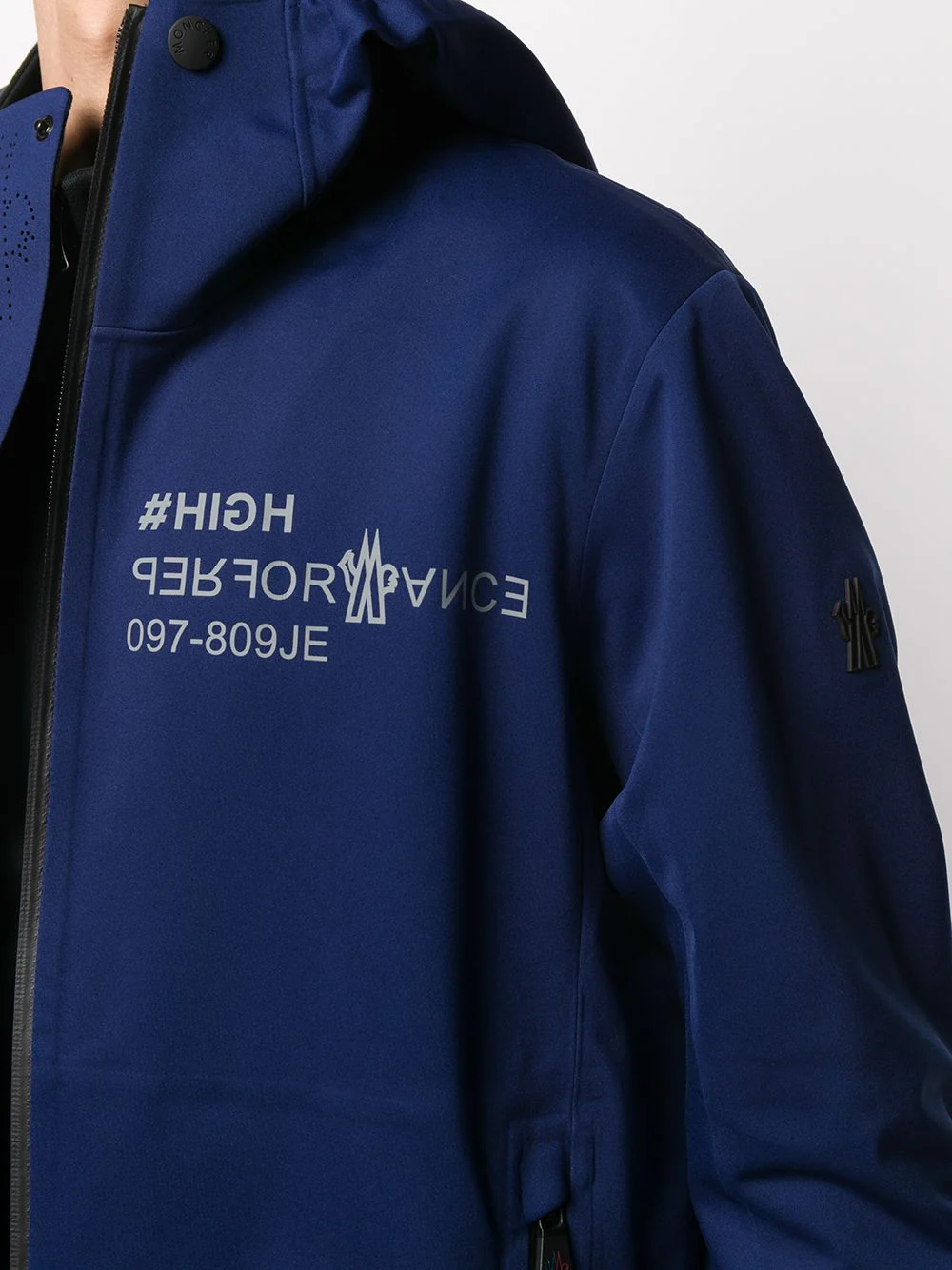 Logo Print Zip-Up Jacket - Image 5