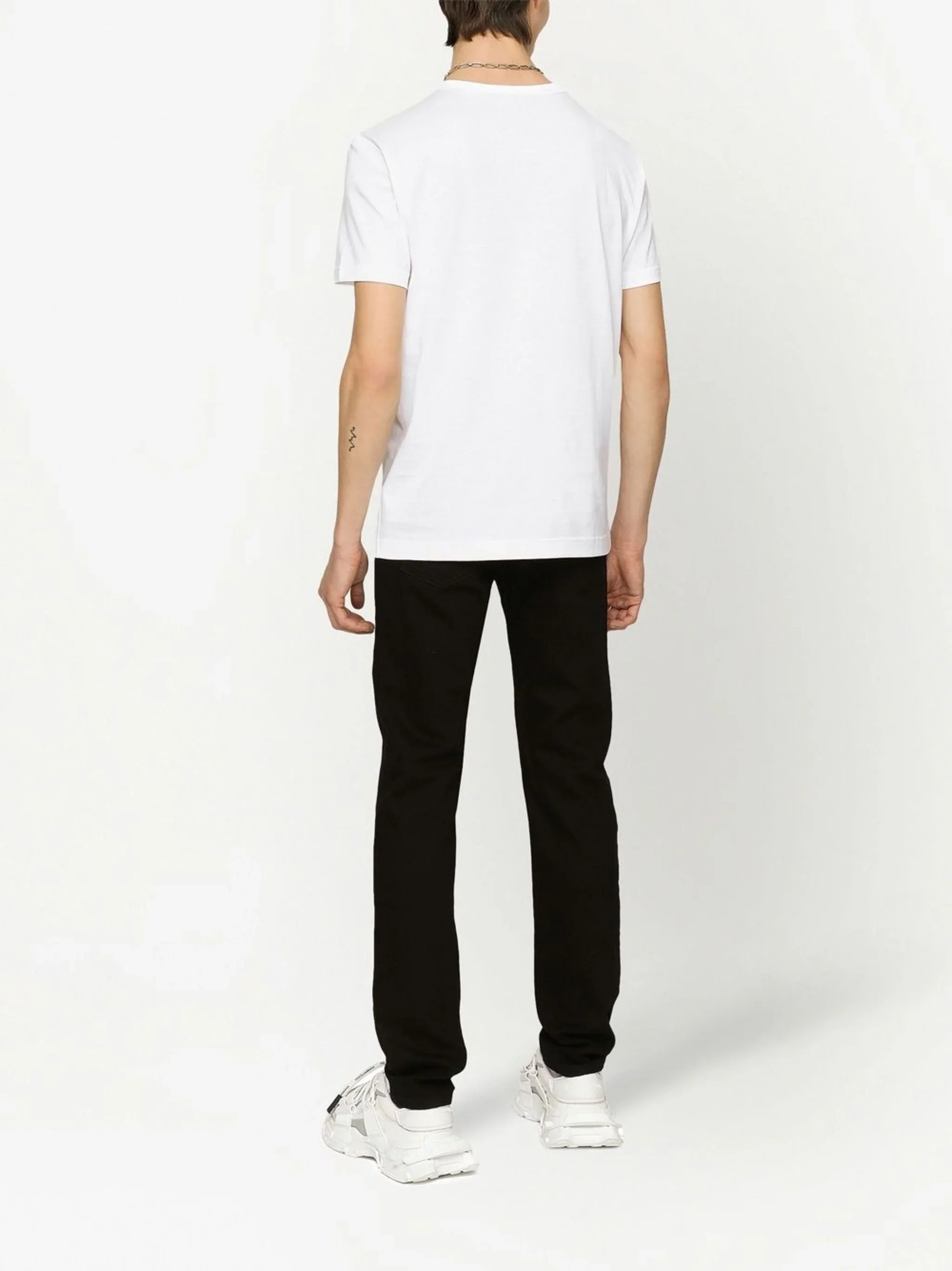 Logo-Tag Cotton T-Shirt - Image 3