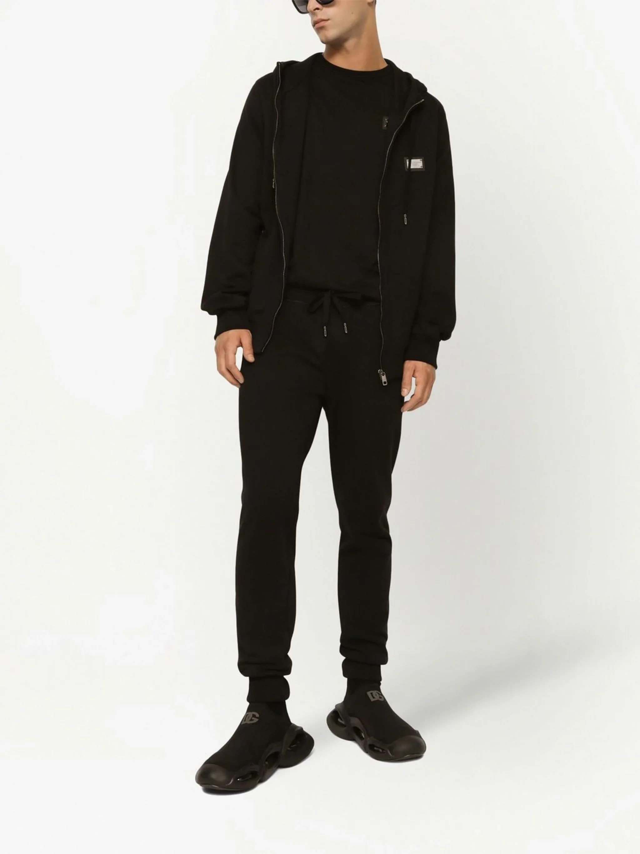 Logo-Tag Zip-Up Hoodie - Image 2
