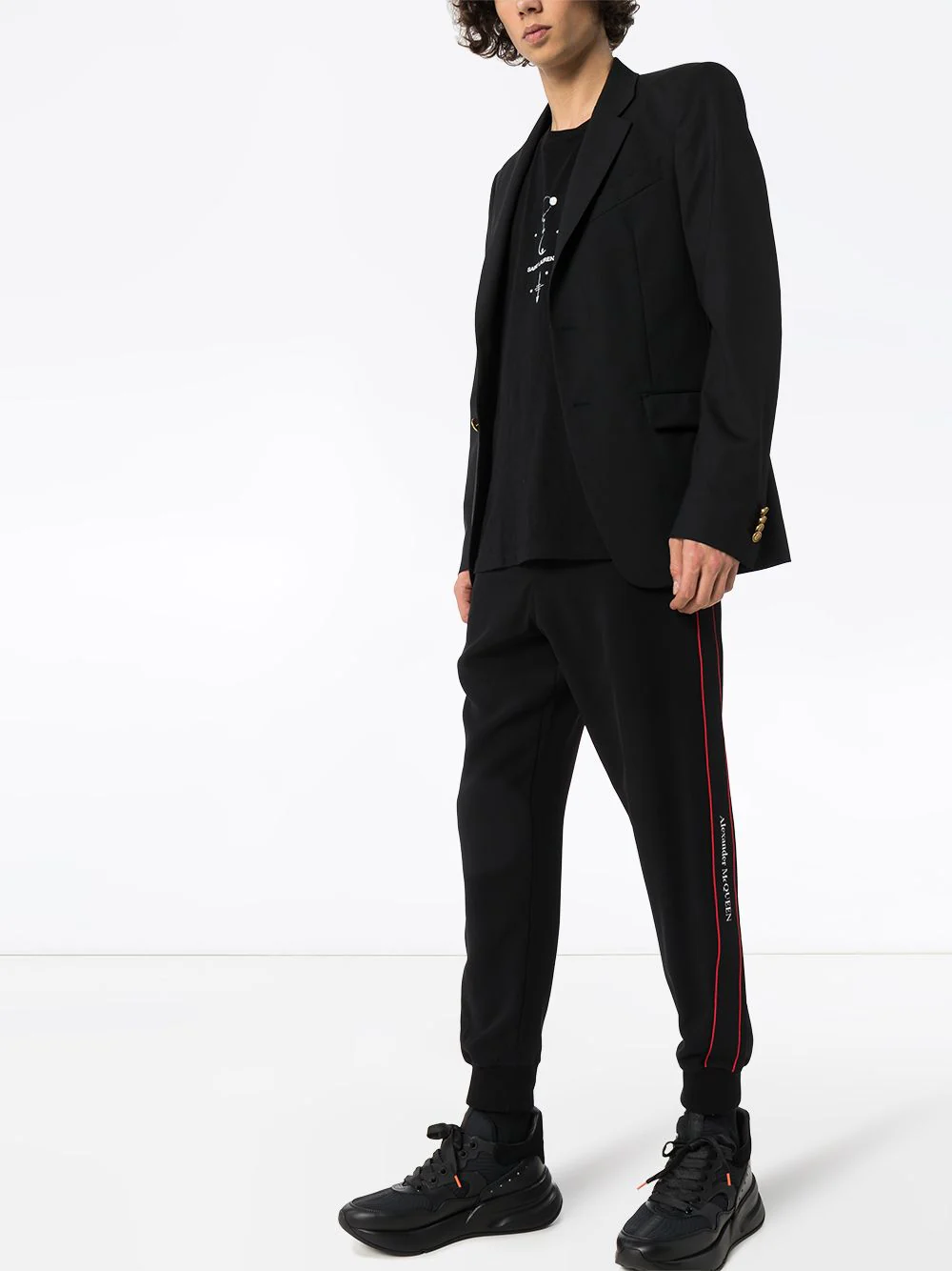 Logo Tape Track Pants - Image 2