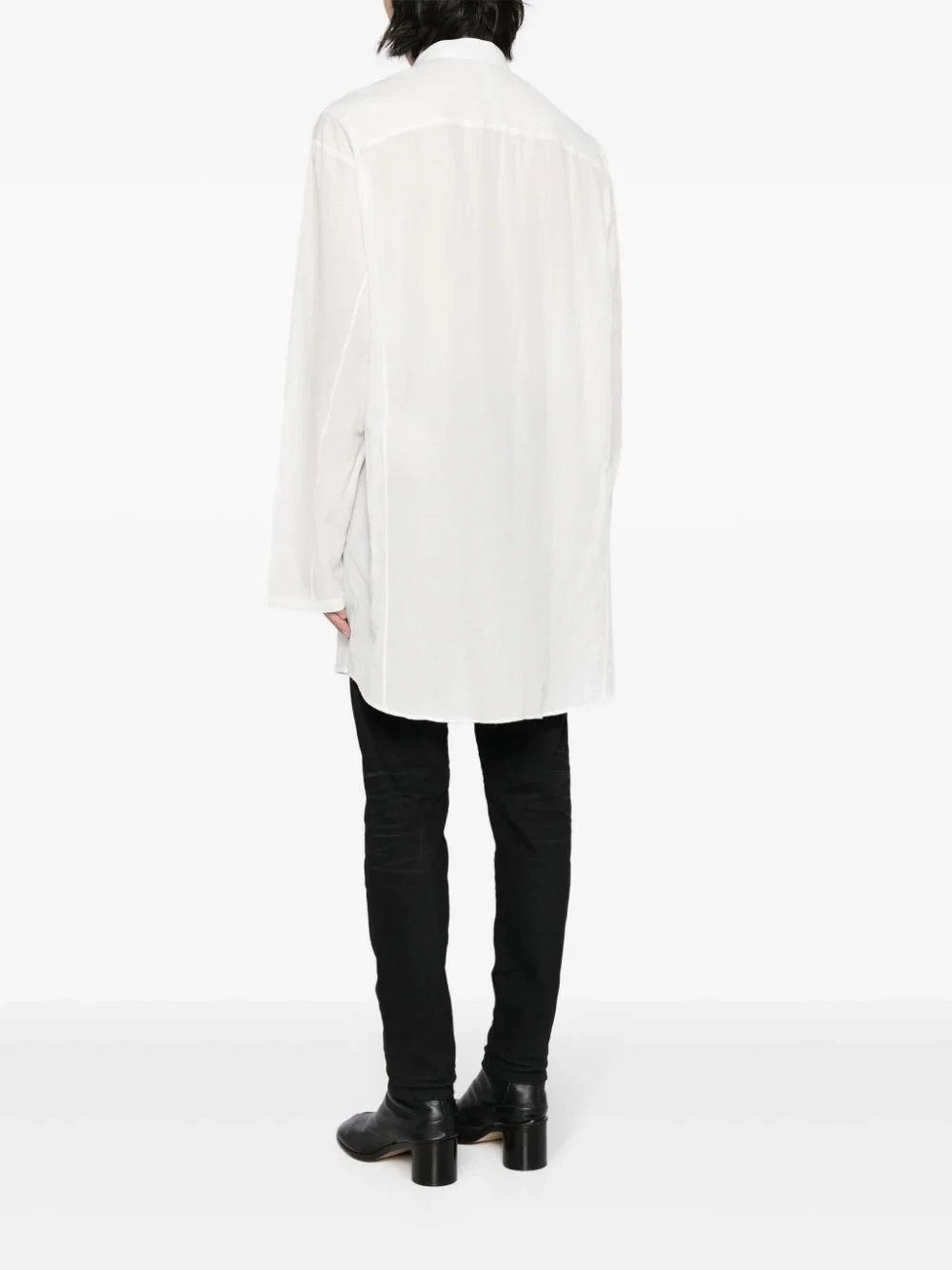 Long-Sleeve Cotton Shirt - Image 4