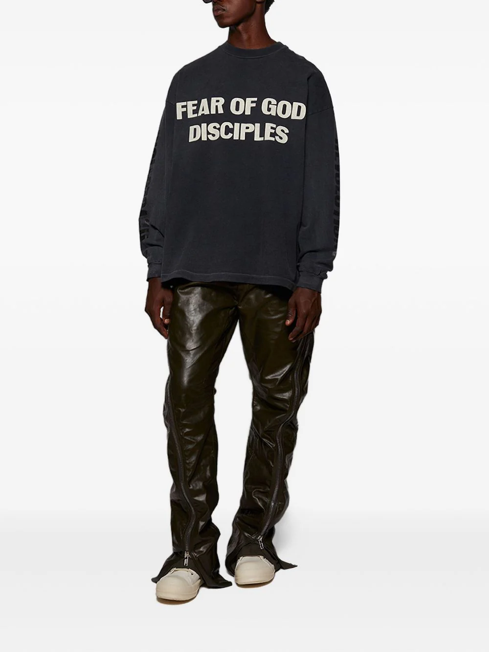 Long-Sleeve Cotton T-Shirt - Image 2