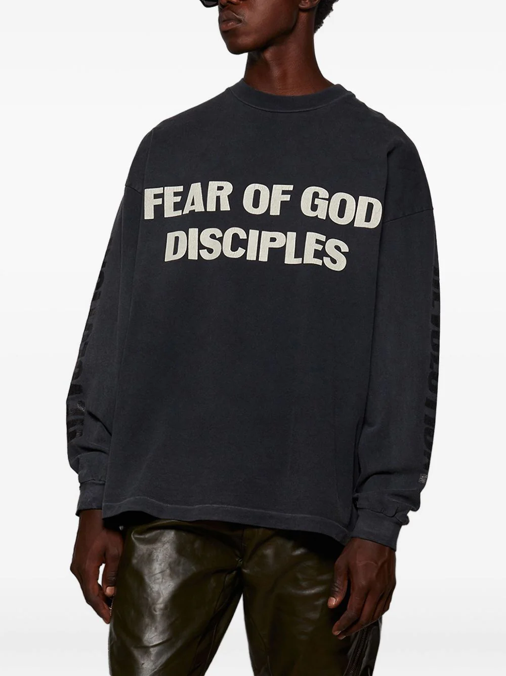 Long-Sleeve Cotton T-Shirt - Image 3