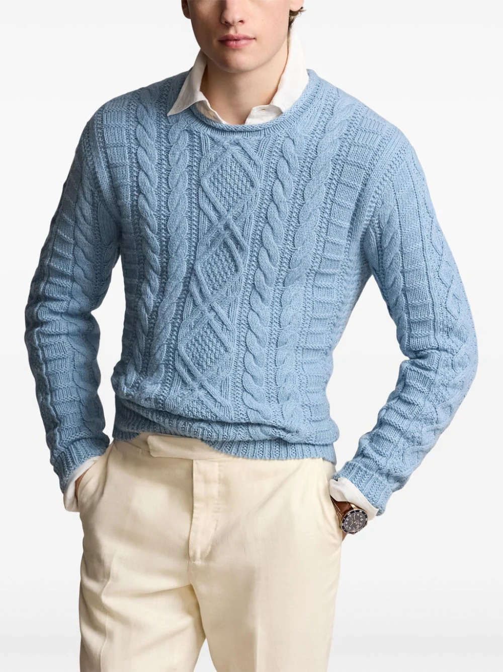 Long Sleeve Knit Pullover - Image 3
