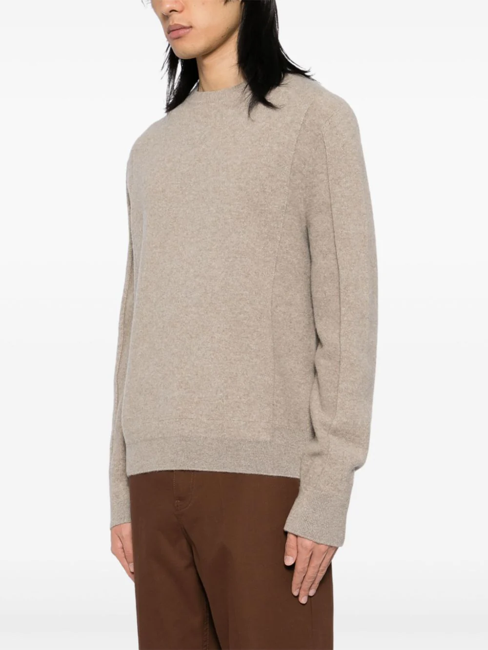 Long-Sleeve Mélange Polo - Image 3