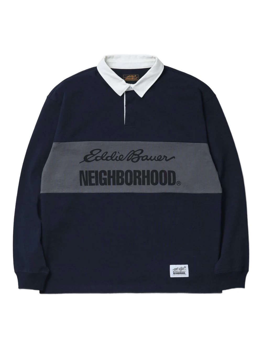 Long-Sleeve Panelled Shirt