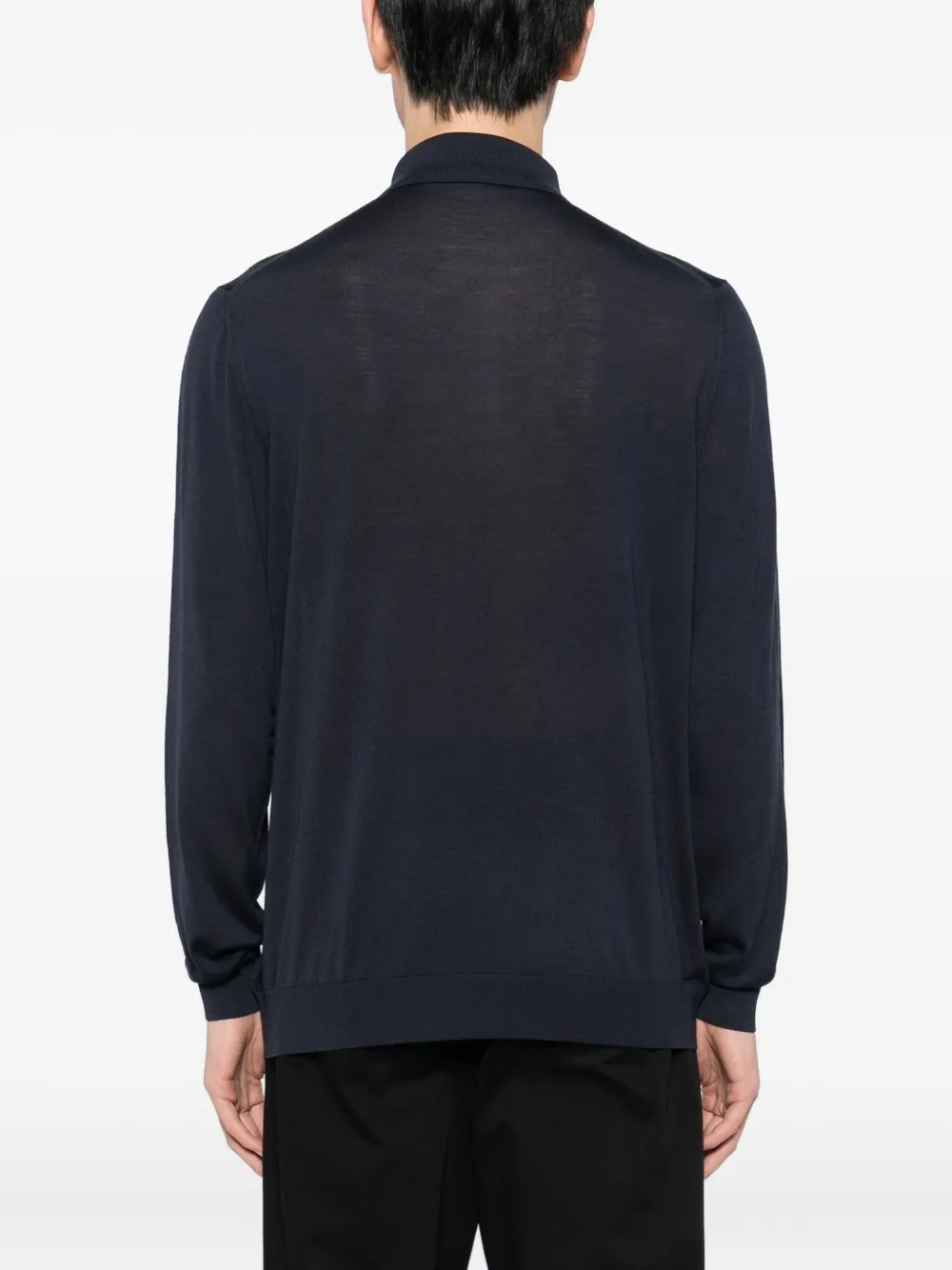 Long-Sleeve Polo Shirt - Image 3