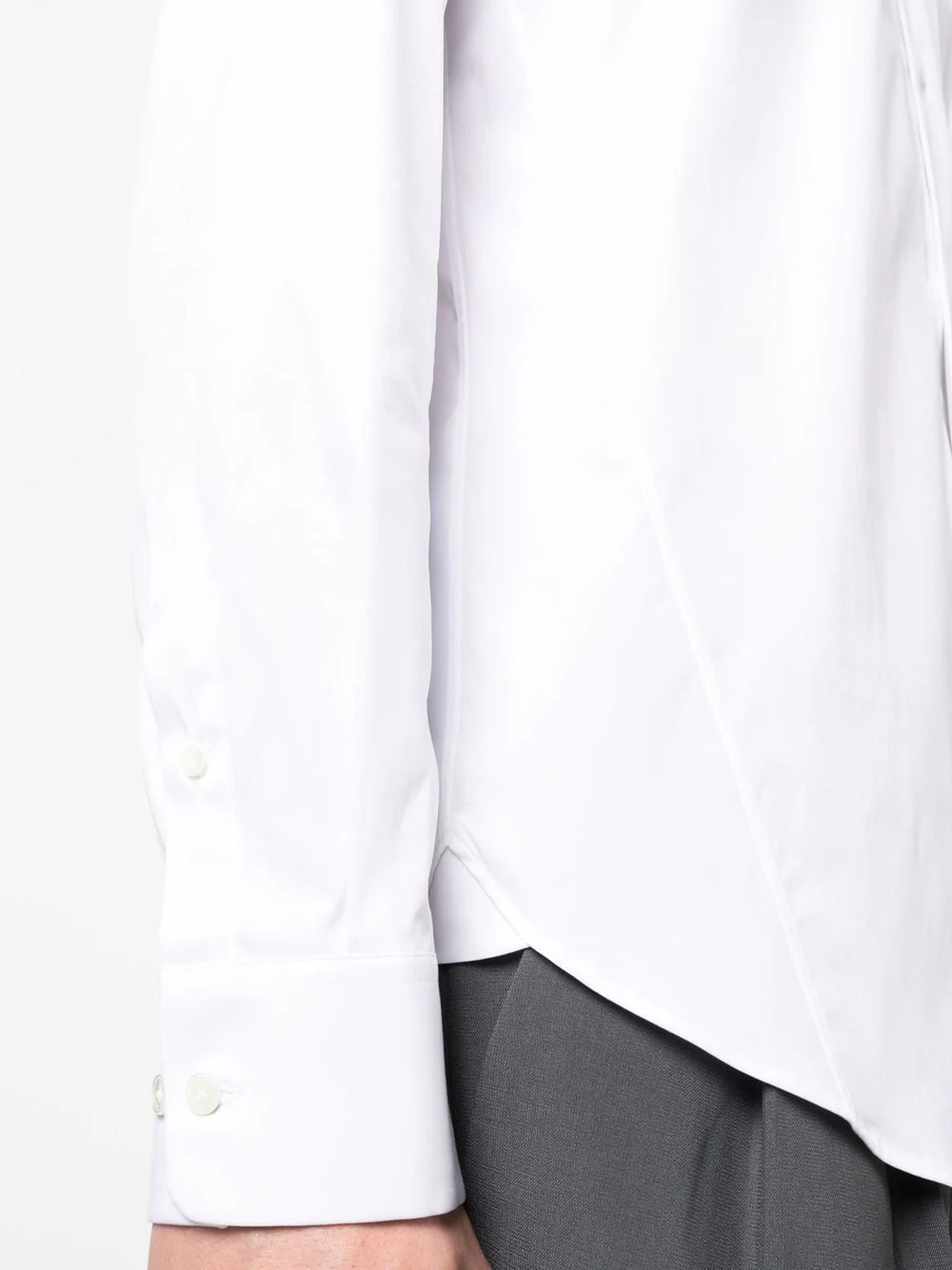 Long-Sleeve Slim-Cut Shirt - Image 3