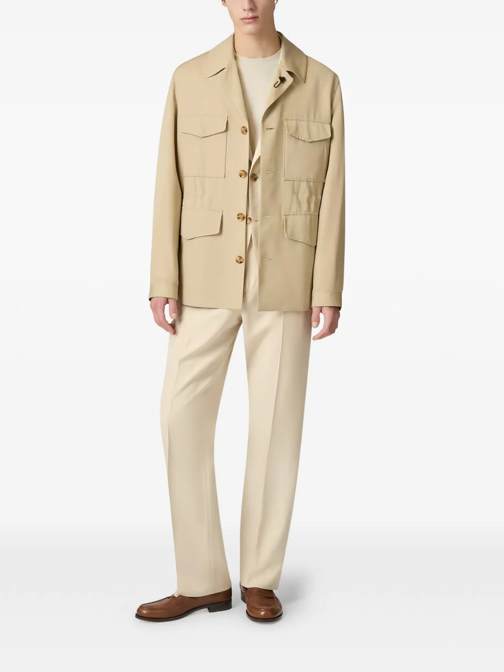 Long-Sleeved Field Jacket - Image 2