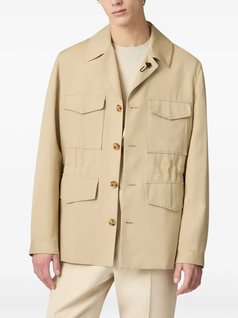 Long-Sleeved Field Jacket - Image 3