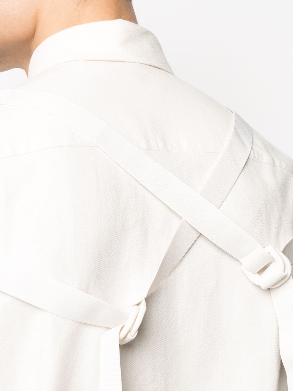 Long-Sleeved Strappy Shirt - Image 4