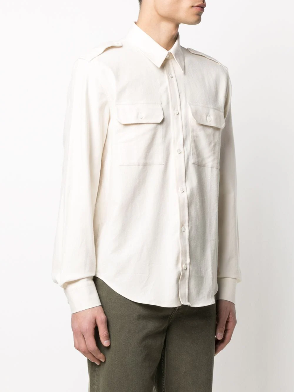 Long-Sleeved Strappy Shirt - Image 5